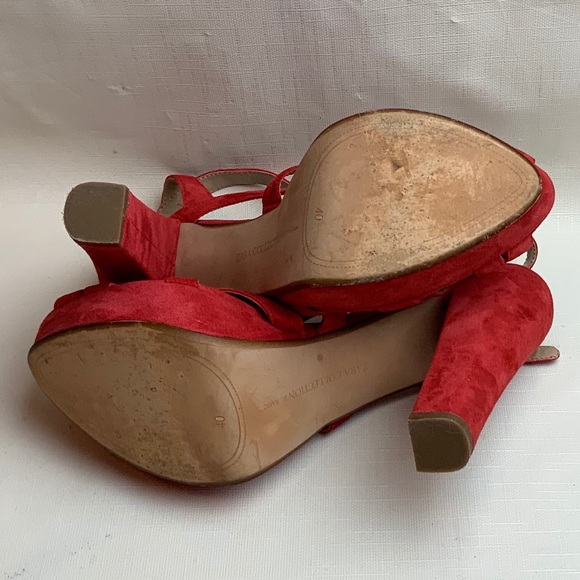 Zara Platform Sandals Size 9 - Picture 6 of 7